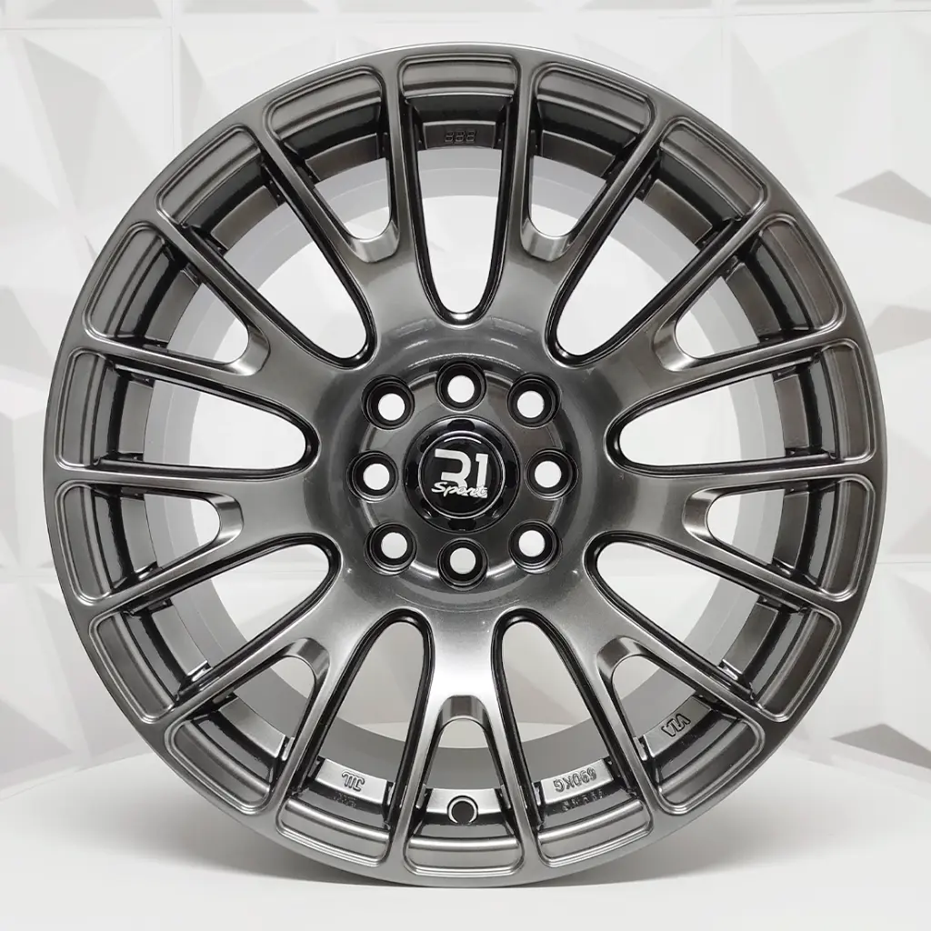 RIN 15X8.25 4-100/114.3 R1 SPORT QC2037 HYPER BLACK ET0 CB73.1
