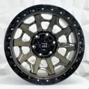 RIN 17X9 6-139.7 R1 SPORT QC1261 BRONZE+BLACK LIP ET0 CB106.1