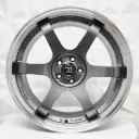RIN 18X8 5-100 R1 SPORT A003 GUNMETAL MACHINE LIP ET38 CB73.1